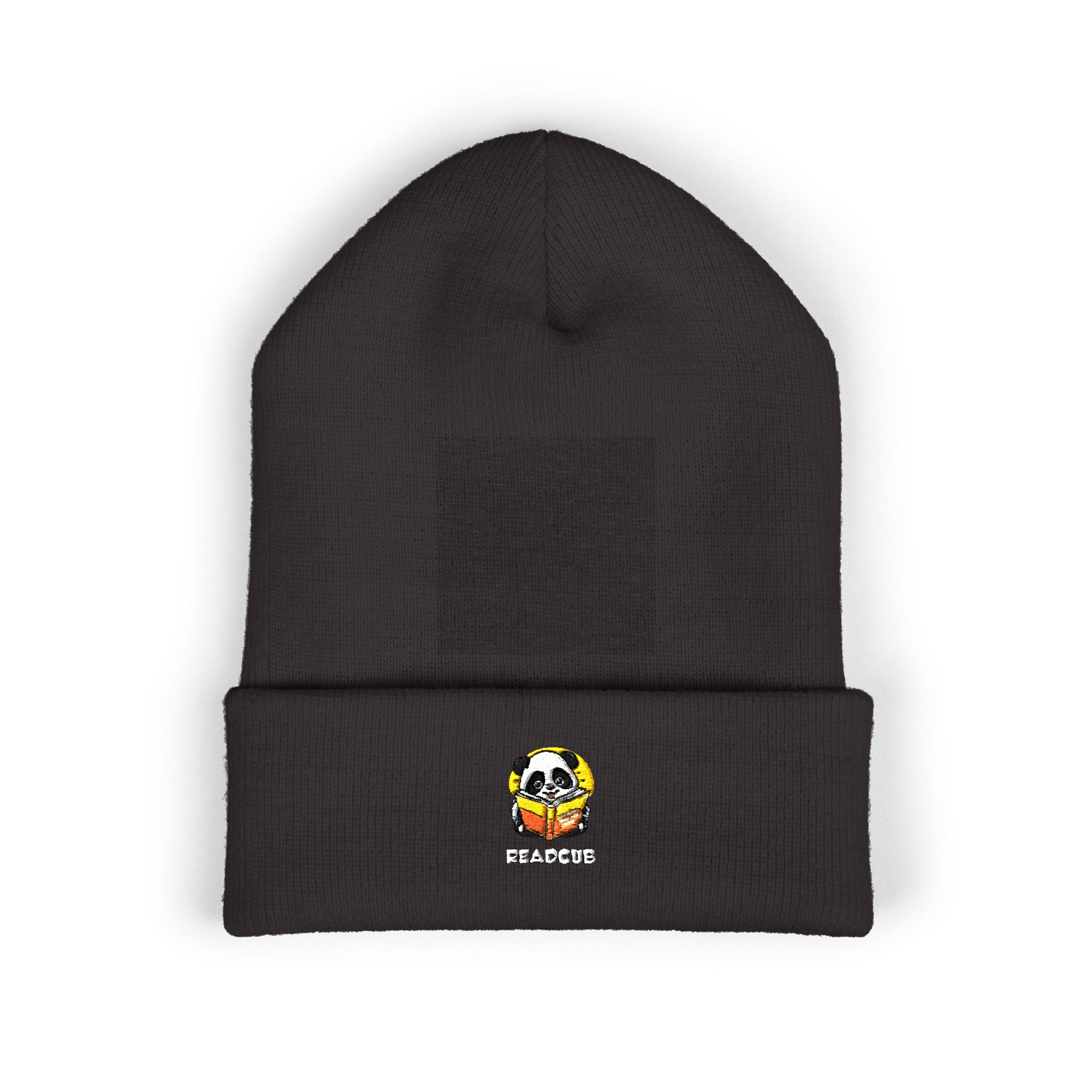 Readcub's Panda Flower Cuffed Embroidered Beanie - Image 37